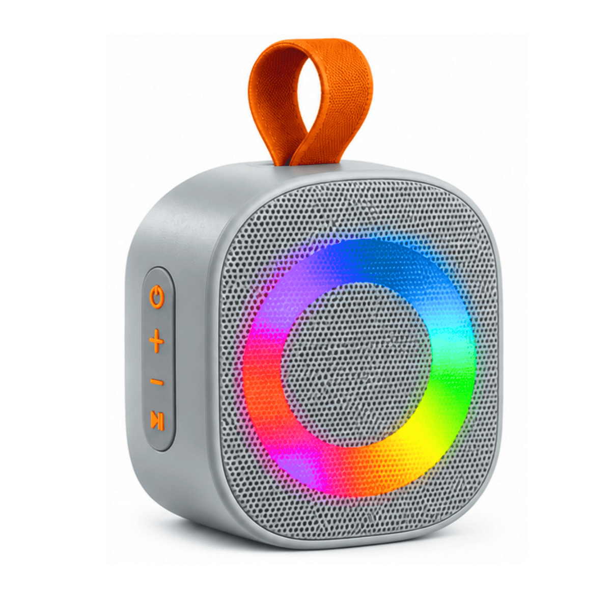 Caixa Som Bluetooth Portátil 5W LED RGB Alça AL-8585