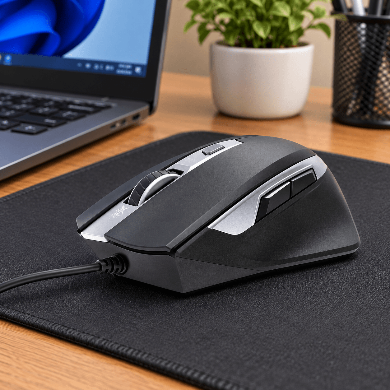 Mouse Gamer Fio USB 3600 DPI Iluminação LED A-G701