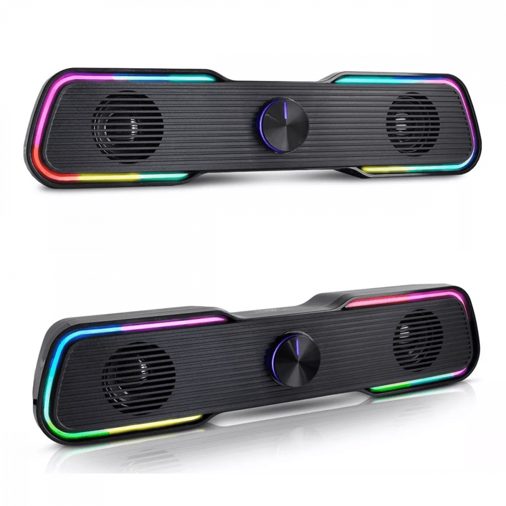 Caixa Som Soundbar Gamer Bluetooth Computador Tv AL-3861