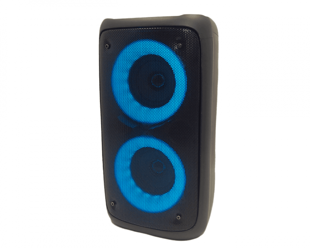 Caixa som LED Bluetooth Entrada Microfone AL-3303