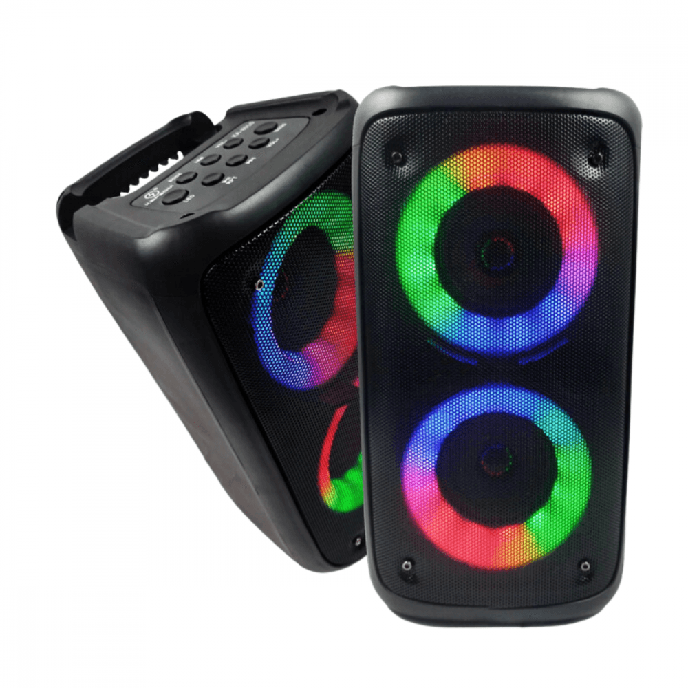 Caixa som LED Bluetooth Entrada Microfone AL-3303 — 3303