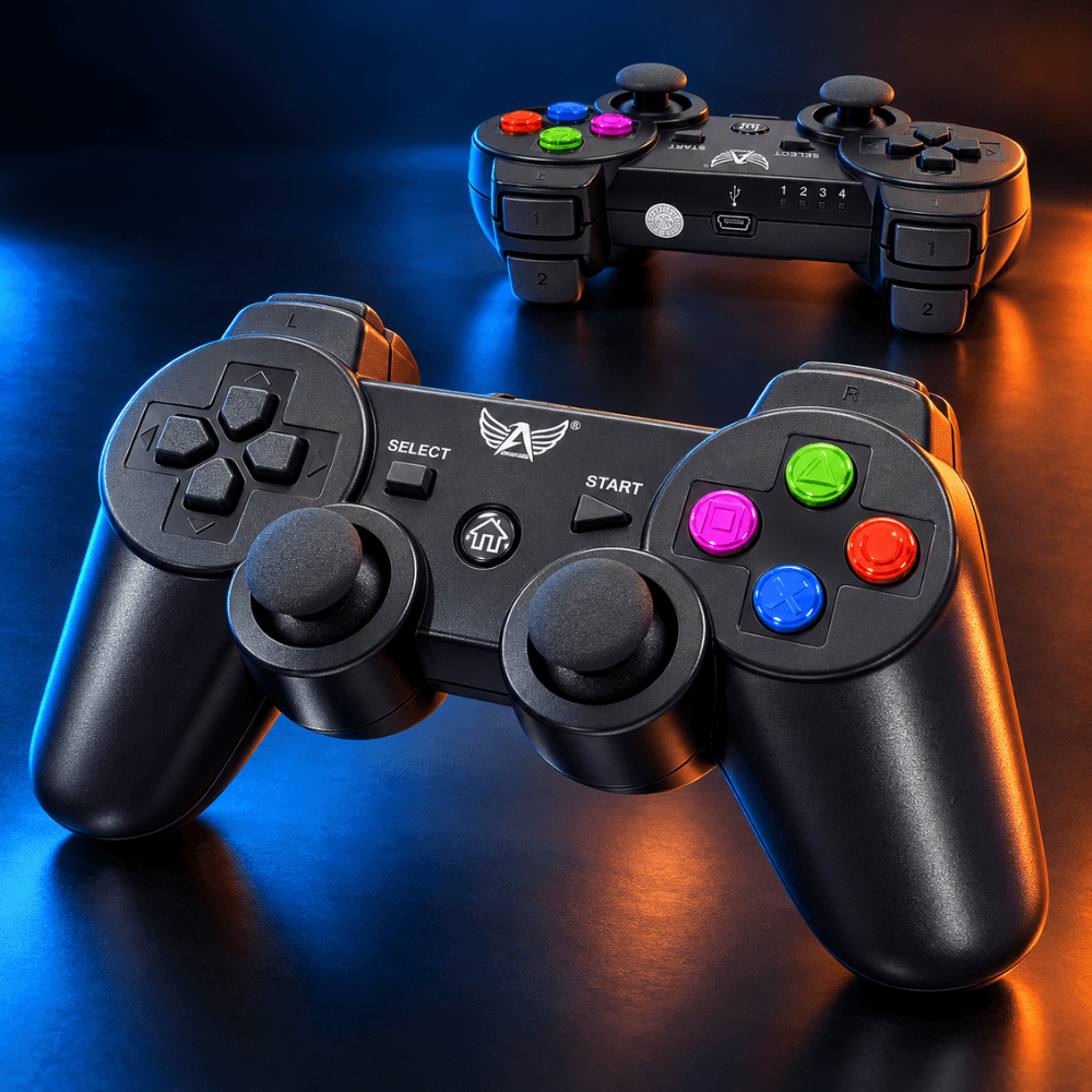 Controle Gamer Bluetooth para Celular com Suporte AL-G7