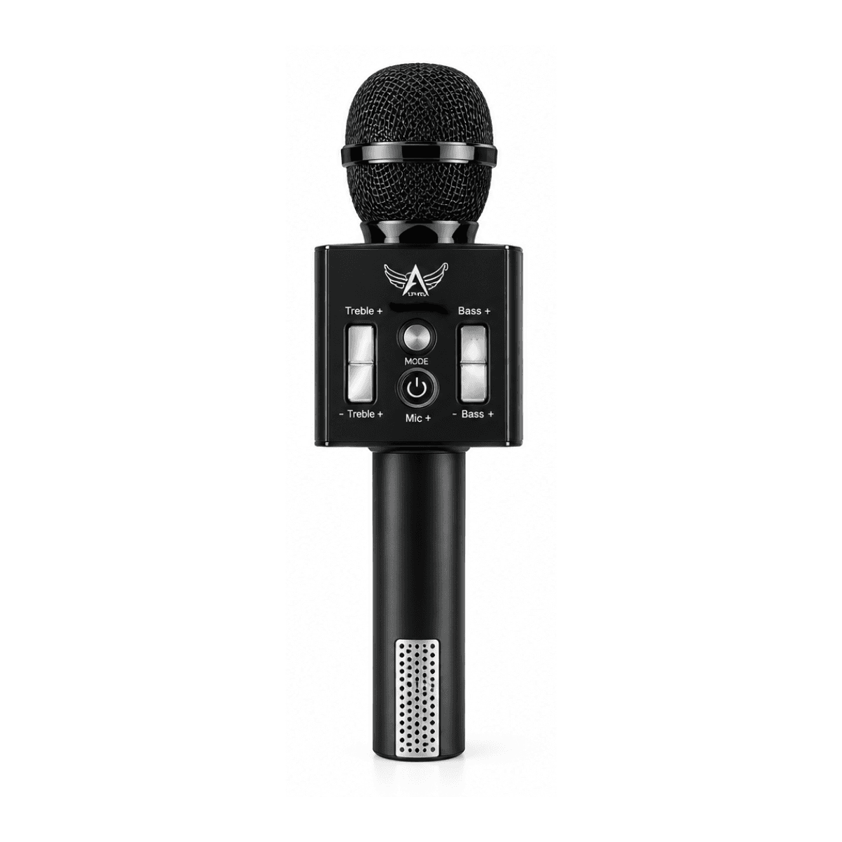Microfone Karaokê Bluetooth Caixa Som 5W LED TWS AL-917