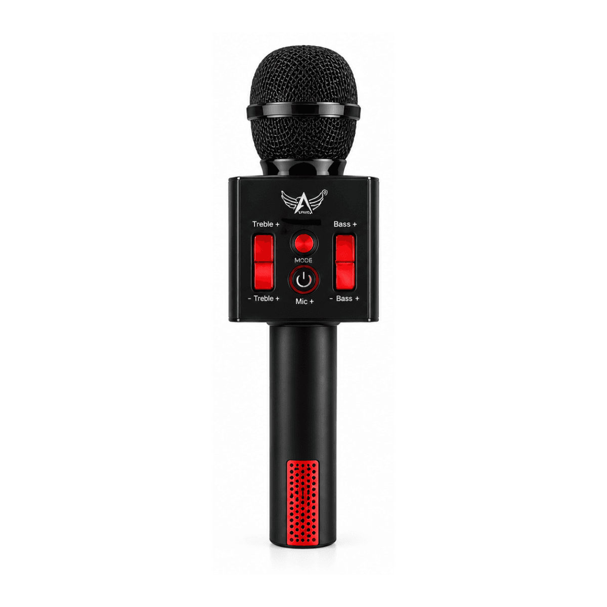 Microfone Karaokê Bluetooth Caixa Som 5W LED TWS AL-917