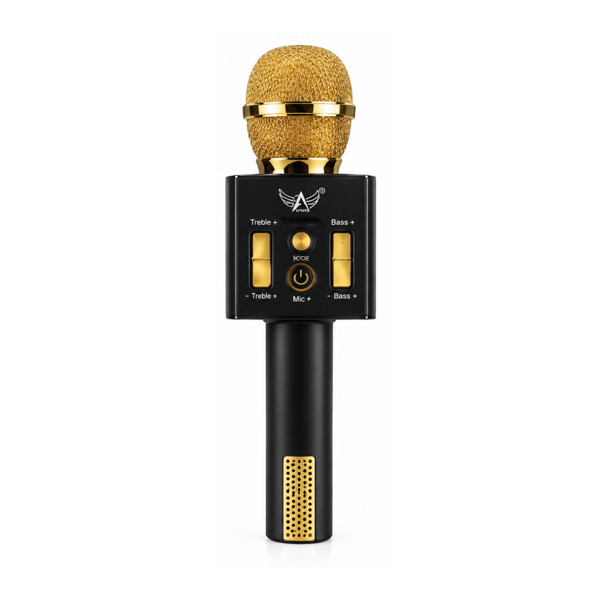 Microfone Karaokê Bluetooth Caixa Som 5W LED TWS AL-917