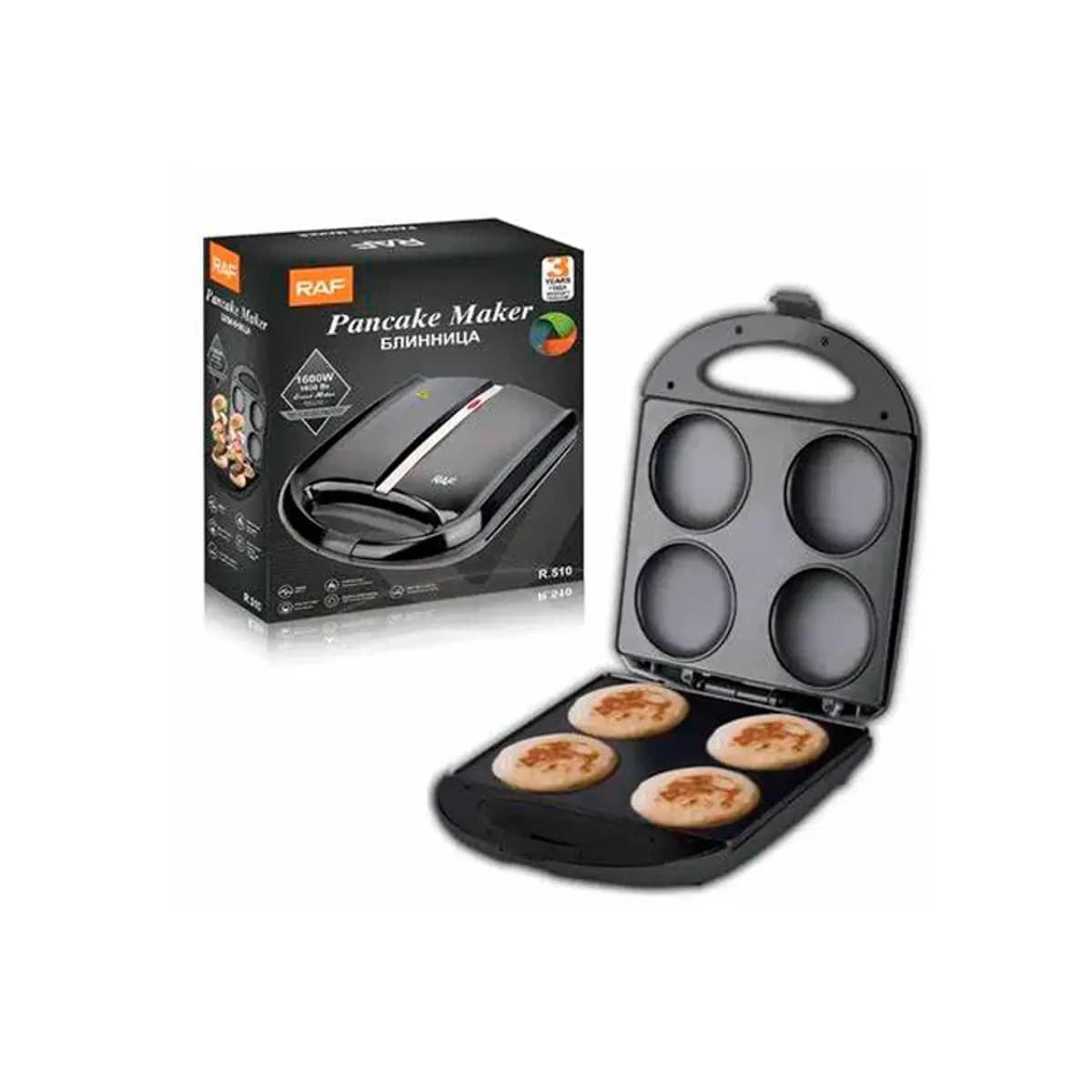 Tosty Arepas de 1400 W Máquina para preparar arepas RAF