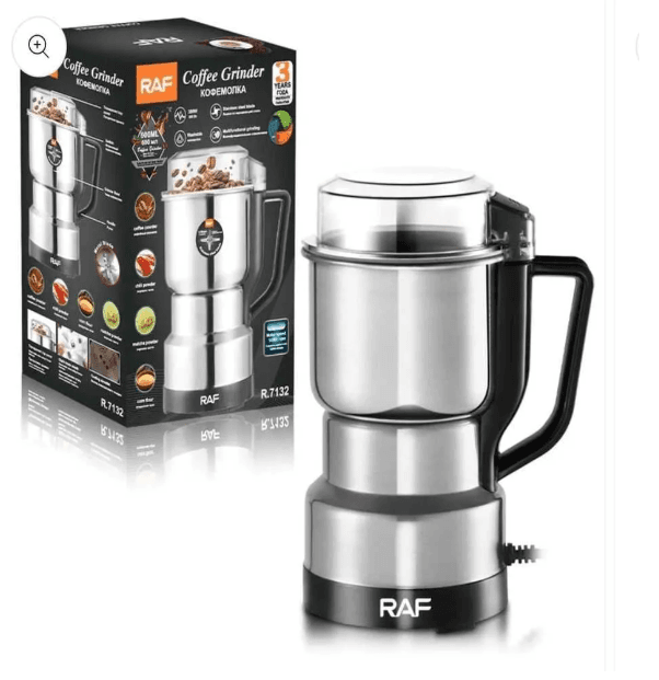 Molino eléctrico de granos RAF de 600 g y 3000 W