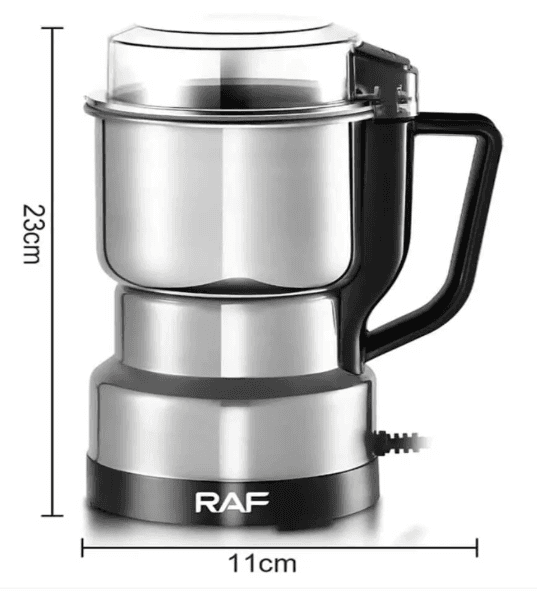 Molino eléctrico de granos RAF de 600 g y 3000 W