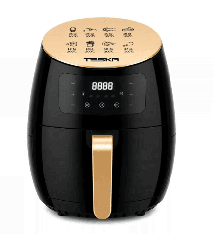 Freidora de aire TESKA de 6 litros y 2400 W Modelo TK-389