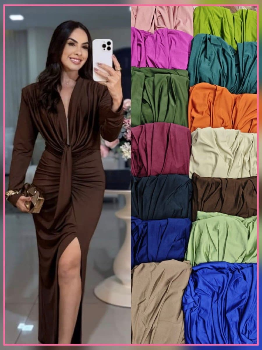 Vestido Antonella — Vestido Antonella - Verde Limão