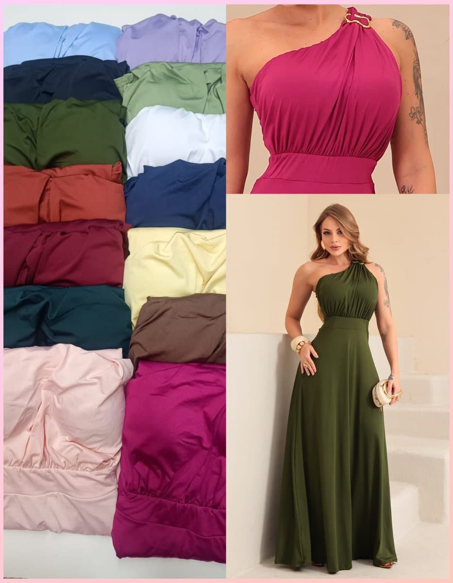 Vestido Cida — Vestido Cida - Verde Militar