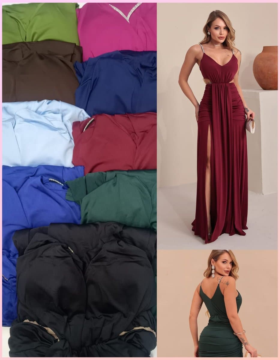 Vestido Clara — Vestido Clara - Azul Marinho
