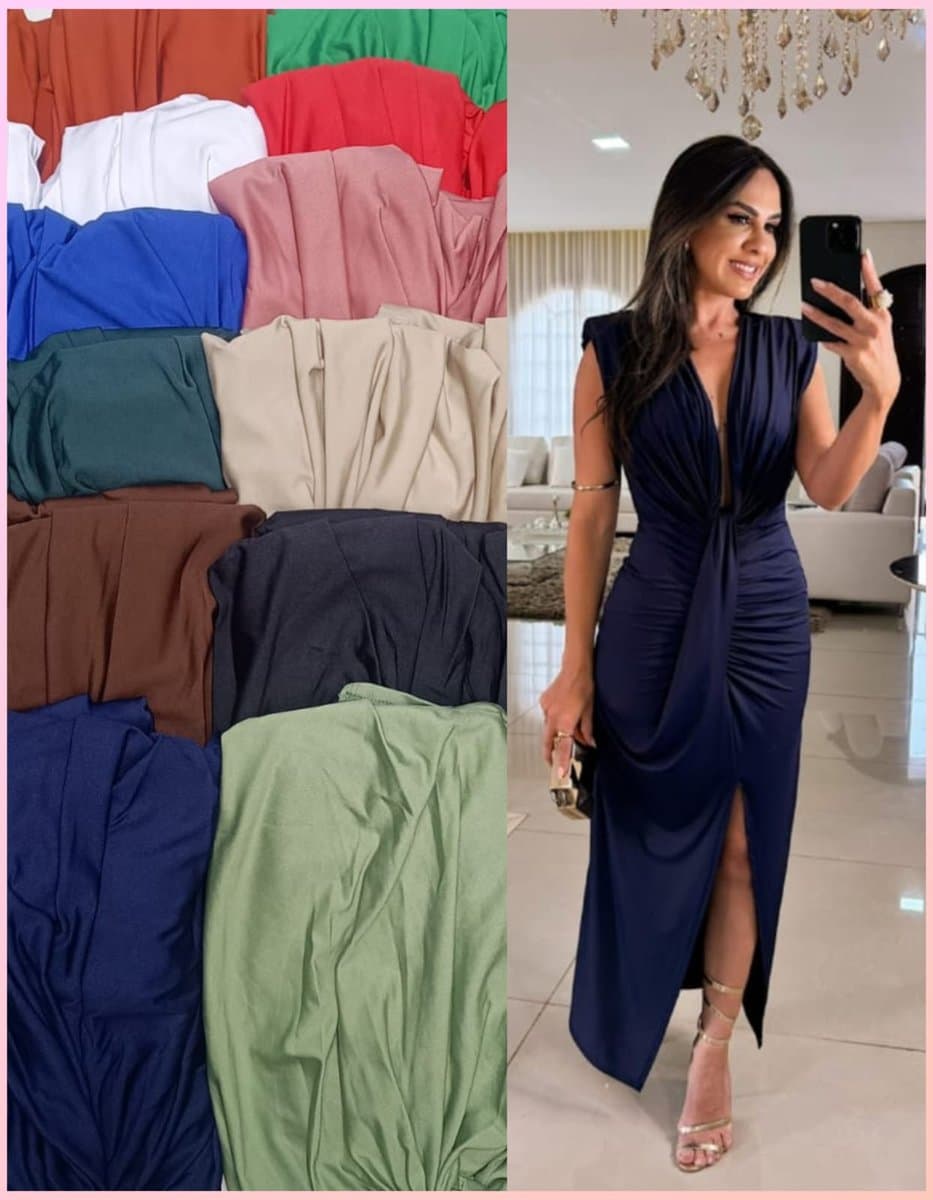 Vestido Longo Tamires — Vestido Longo Tamires - Marrom