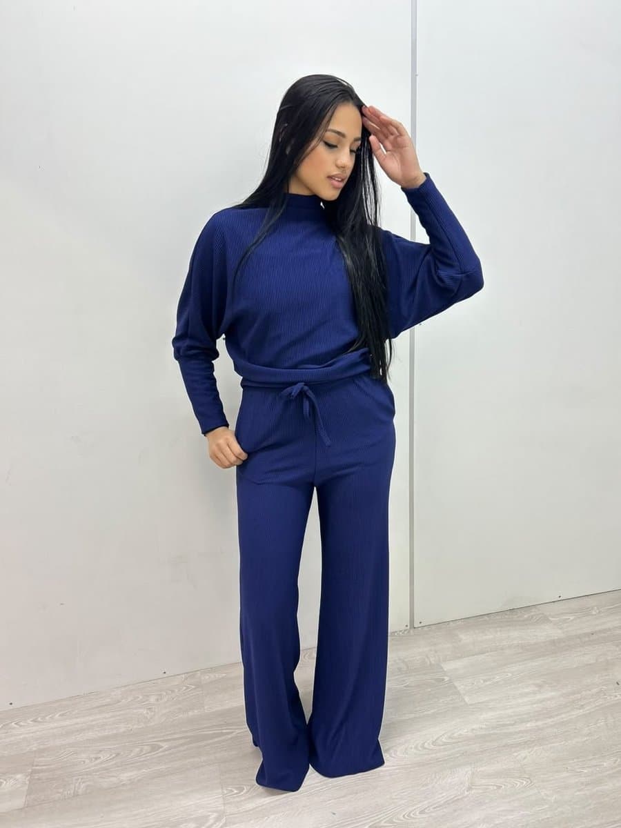 Conjunto Anarruga — Conjunto Anarruga - Azul marinho