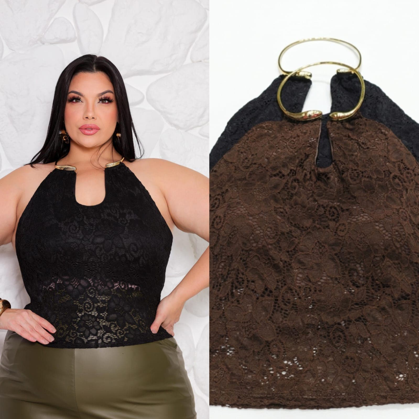 Corset franzido