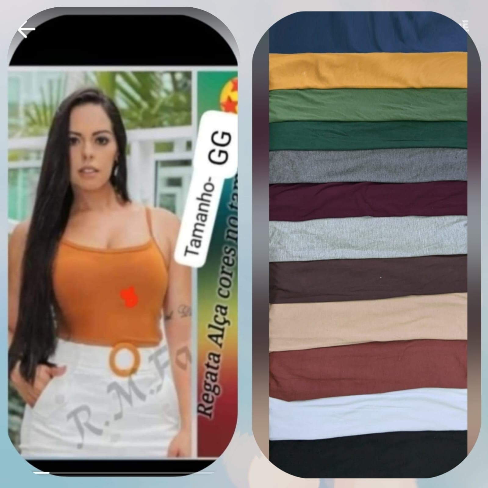 Regata Alcinha — Regata Alcinha - GG