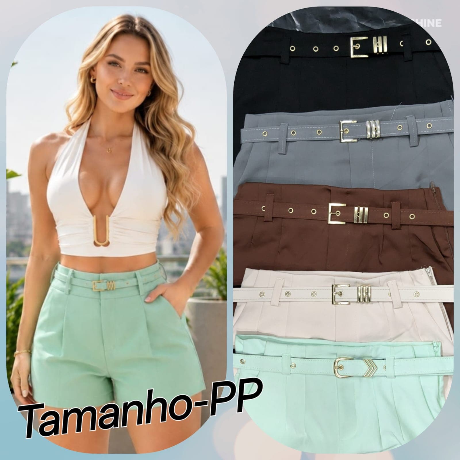 Short Alfaiataria — Short Alfaiataria - PP