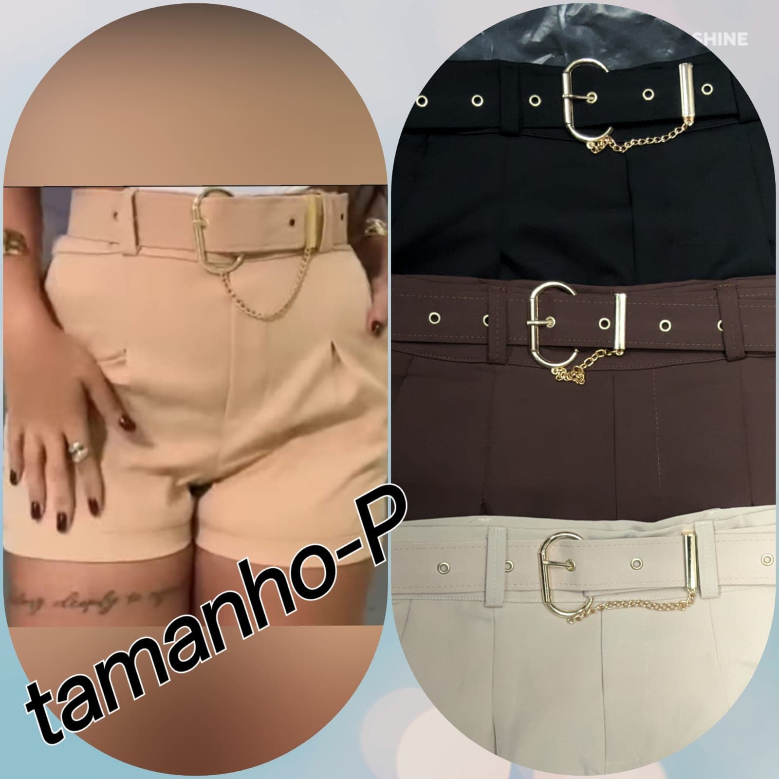 Short Alfaiataria — Short Alfaiataria - P