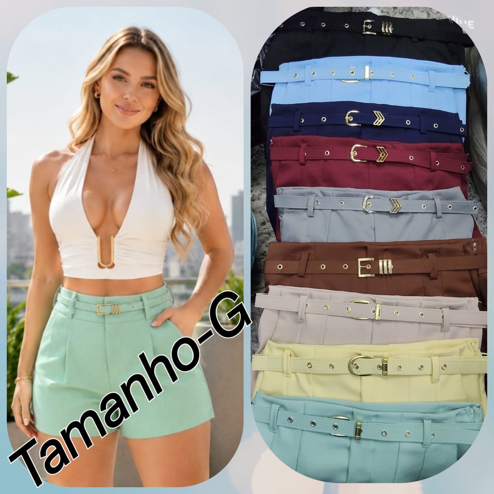 Short Alfaiataria Zara — Short Alfaiataria Zara - G