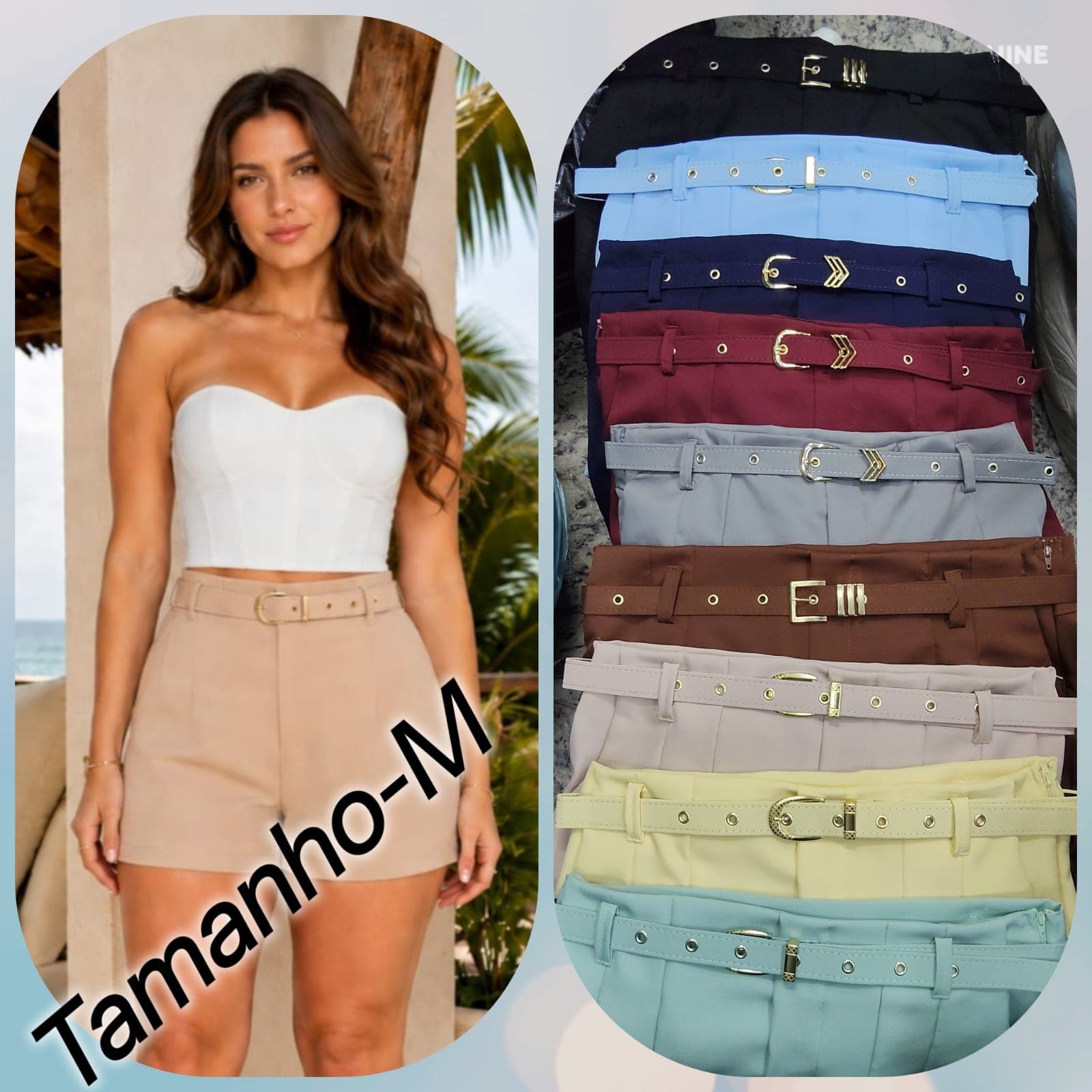 Short Alfaiataria Zara — Short Alfaiataria Zara - M