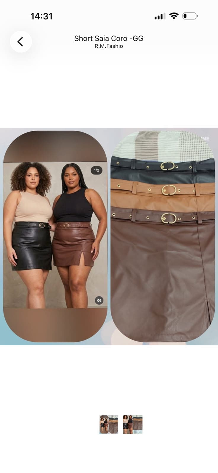 Short Saia Corino