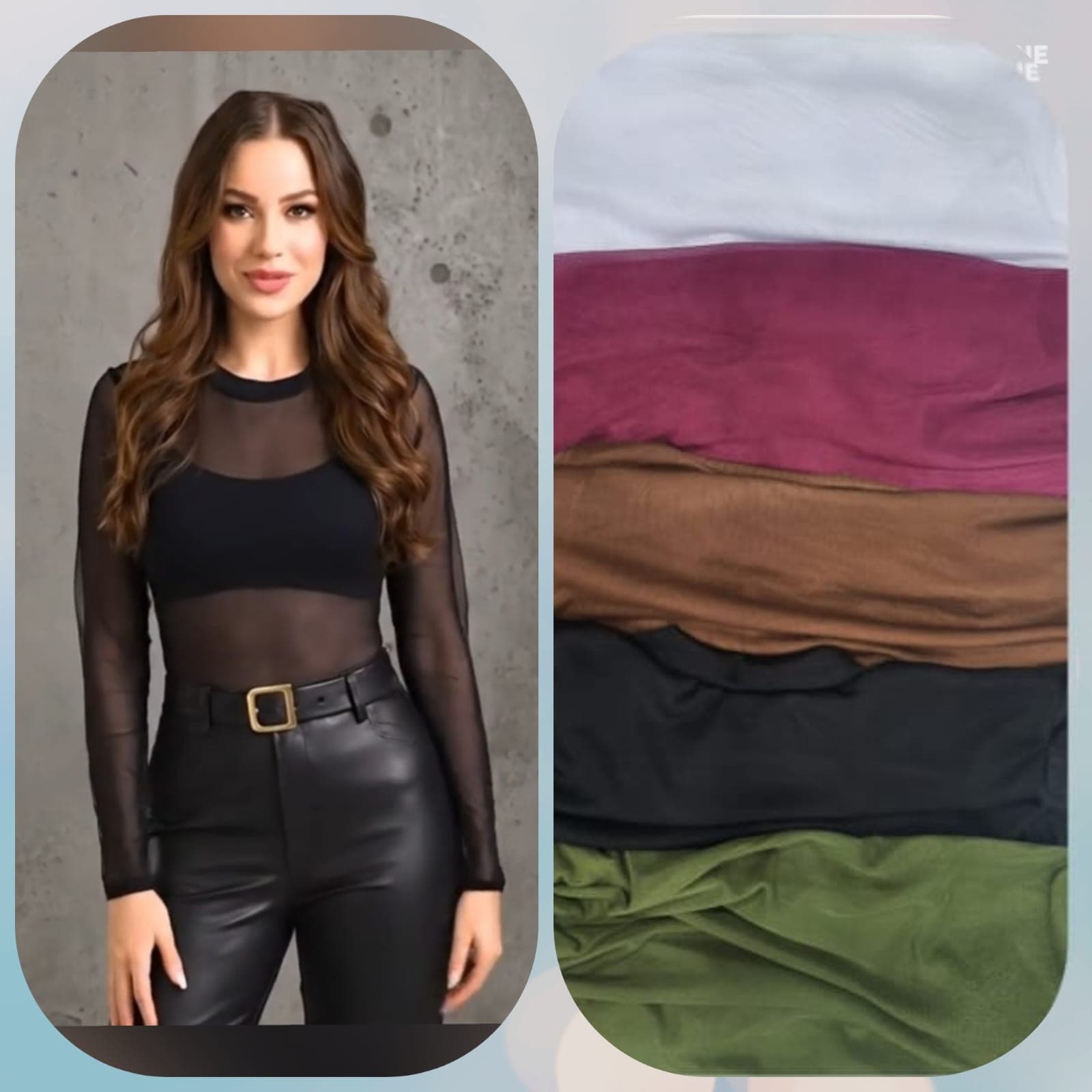 Body Tule Gola Normal — Body Tule Gola Normal - Branco
