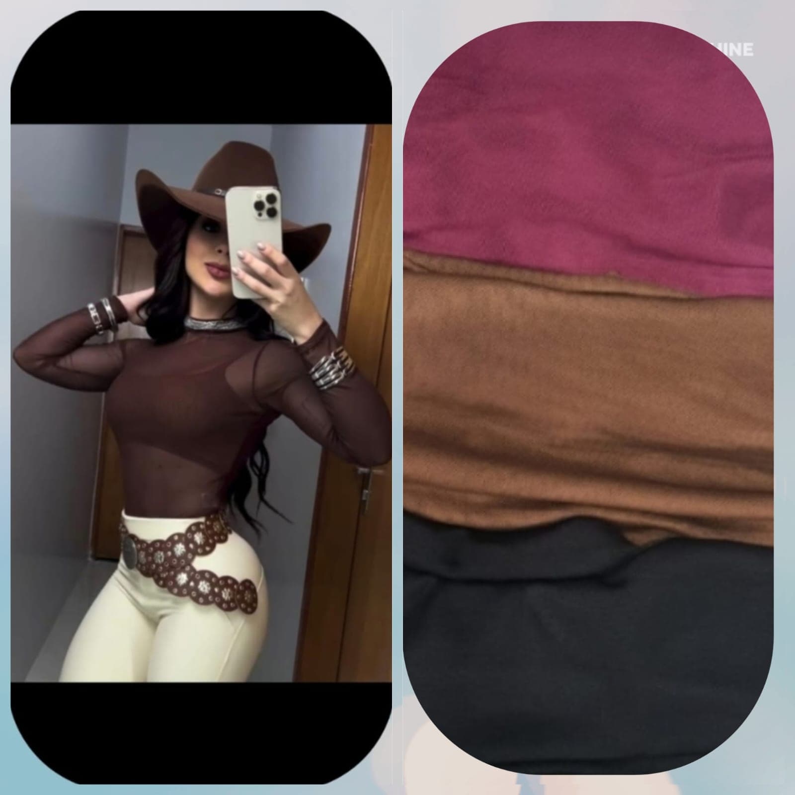 Body Tule Gola Alta — Body Tule Gola Alta - Vinho