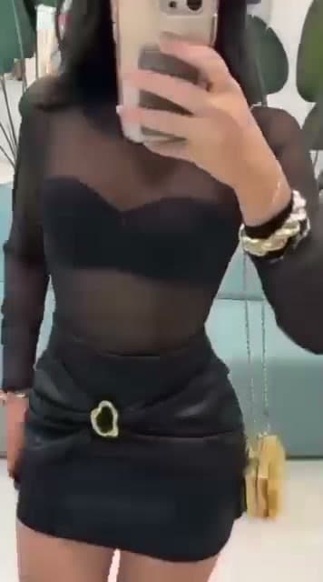 Body Tule Gola Alta — Body Tule Gola Alta - Preto
