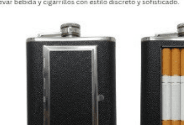 Cantinflora Negra con Portacigarrillos