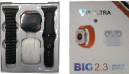 Smartwatch i9 Ultra + Audífonos I8