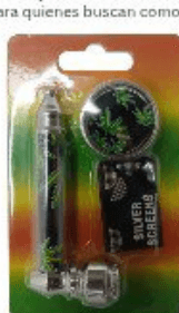 Set de Pipa + Grinder + Rejillas Planas