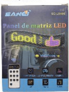 Panel de matriz LED