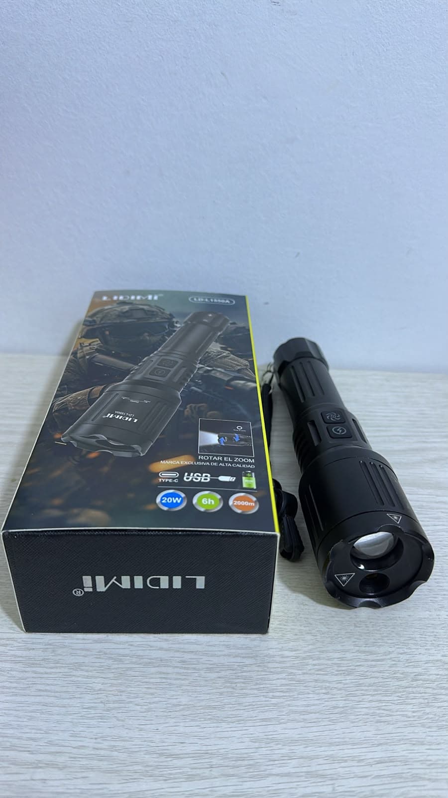 Linterna LIDIMI CON LASERR