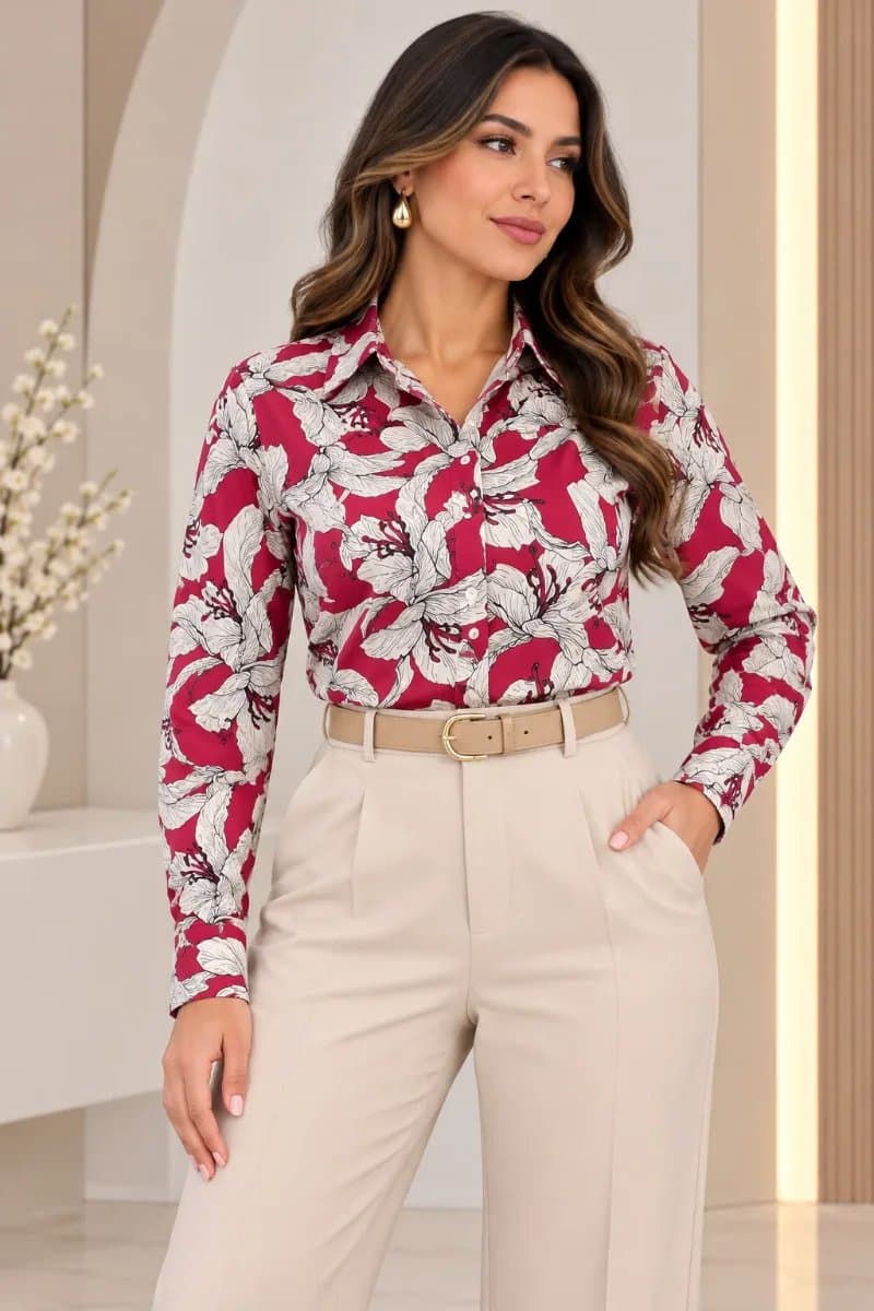 Blusa Dulce — Blusa Dulce - Vino - M