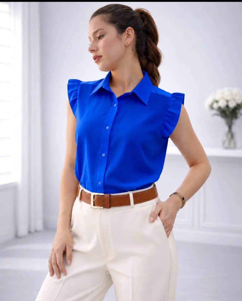 Blusa Nicol — Blusa Nicol - Azulino - L