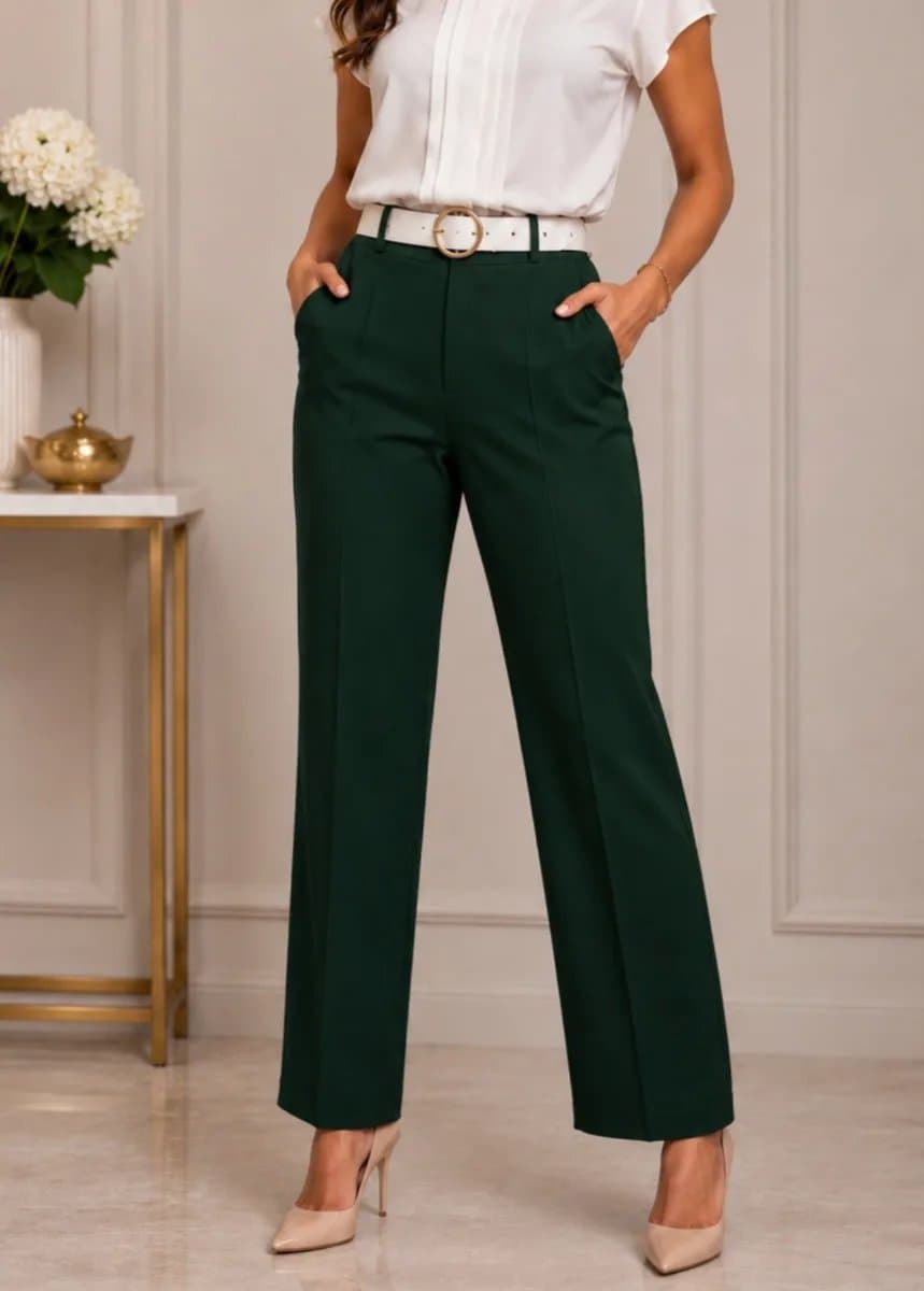 Pantalon Bella Loma — Pantalon Bella Loma - Verde botella - M
