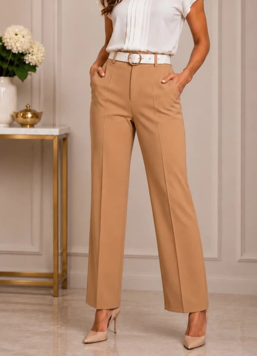 Pantalon Bella Loma — Pantalon Bella Loma - Camello - S