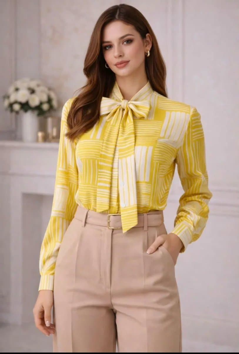 Blusa Lazo — Blusa Lazo - Amarillo - M