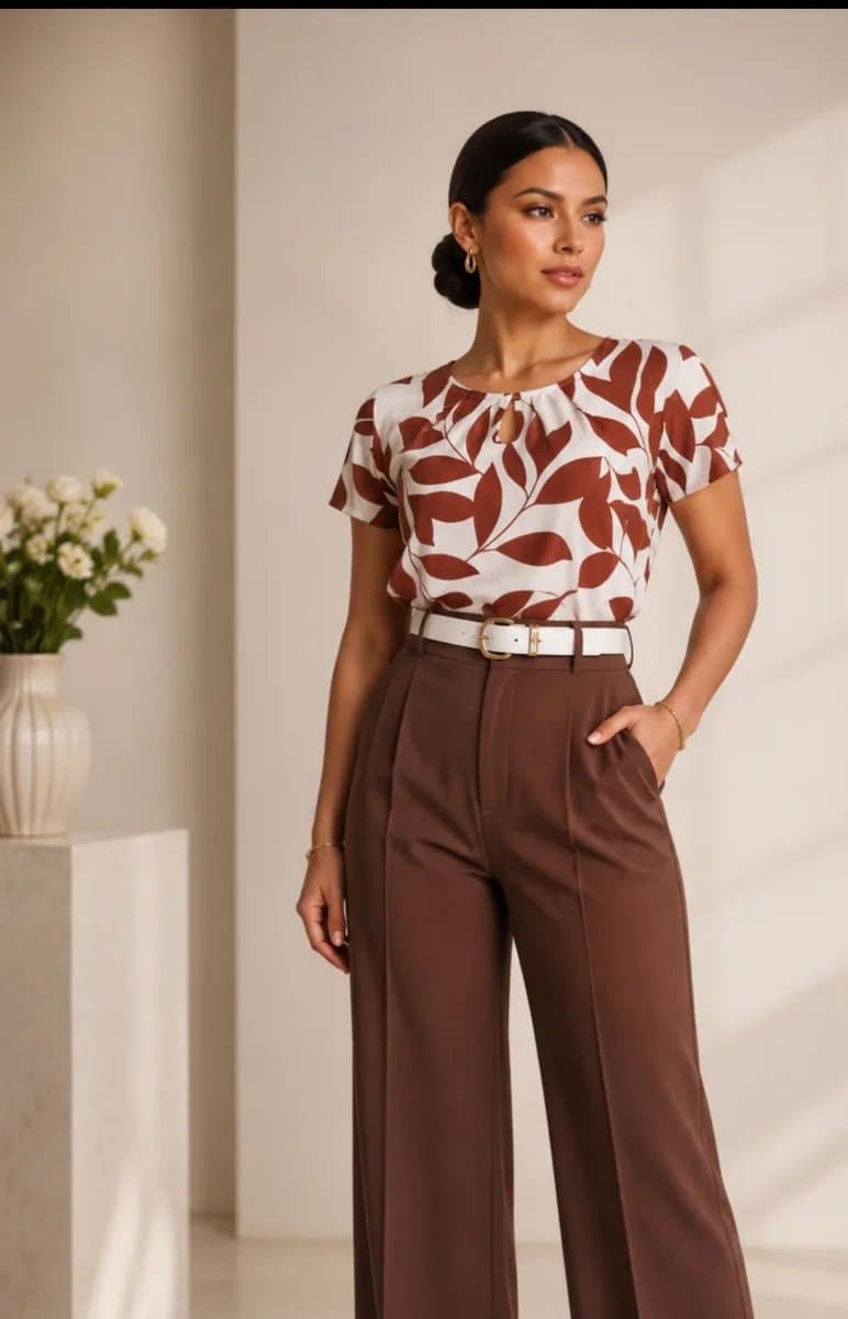 Blusa Thalia — Blusa Thalia - Lacre - L