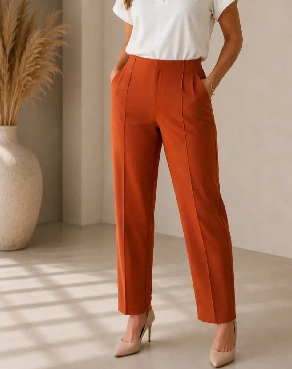 Pantalon Ivon — Pantalon Ivon - Terracota - M