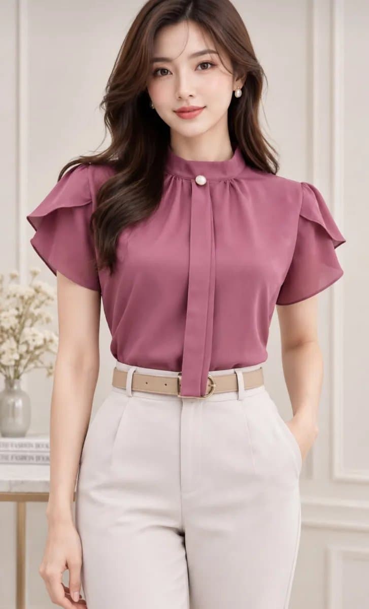 Blusa Regina — Blusa Regina - Uva - L