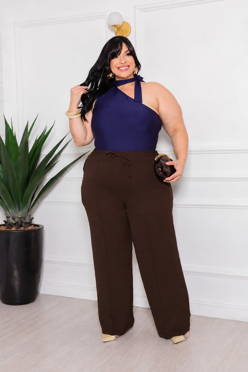 pantalona duna — Marrom escuro / G1