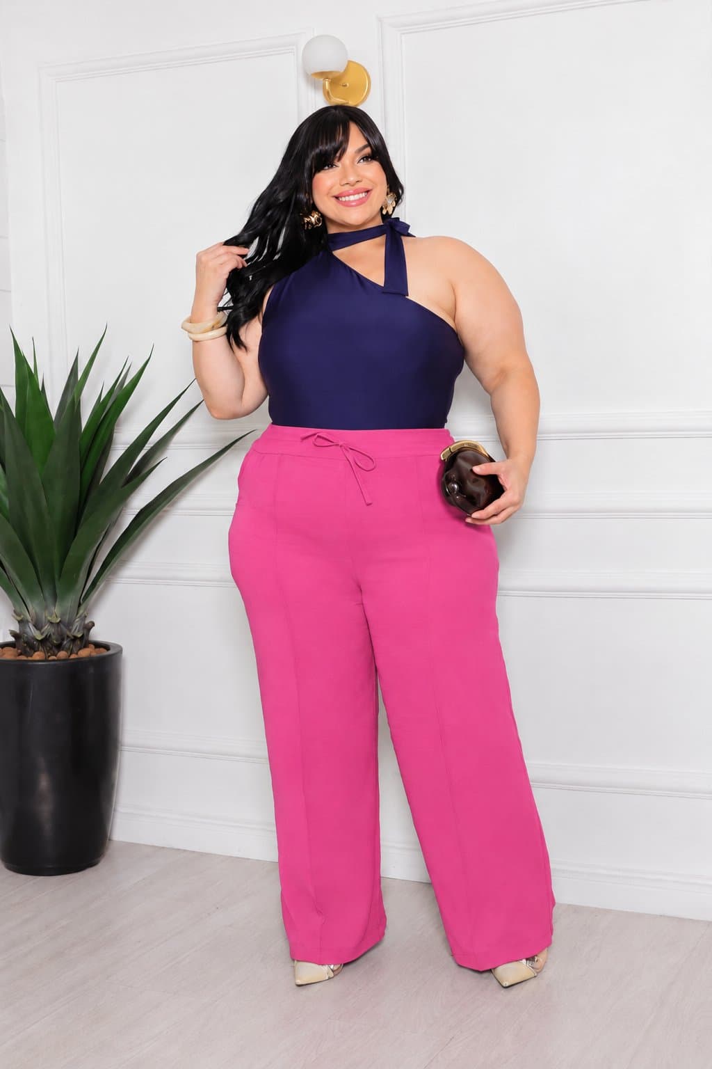 pantalona duna — Rosa pink / G1