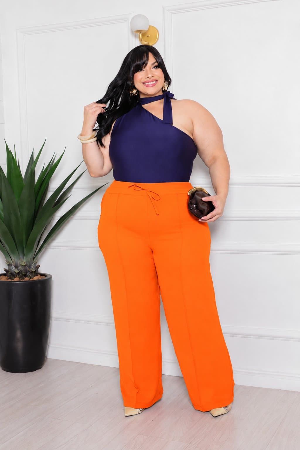 pantalona duna — Laranja neon / G1