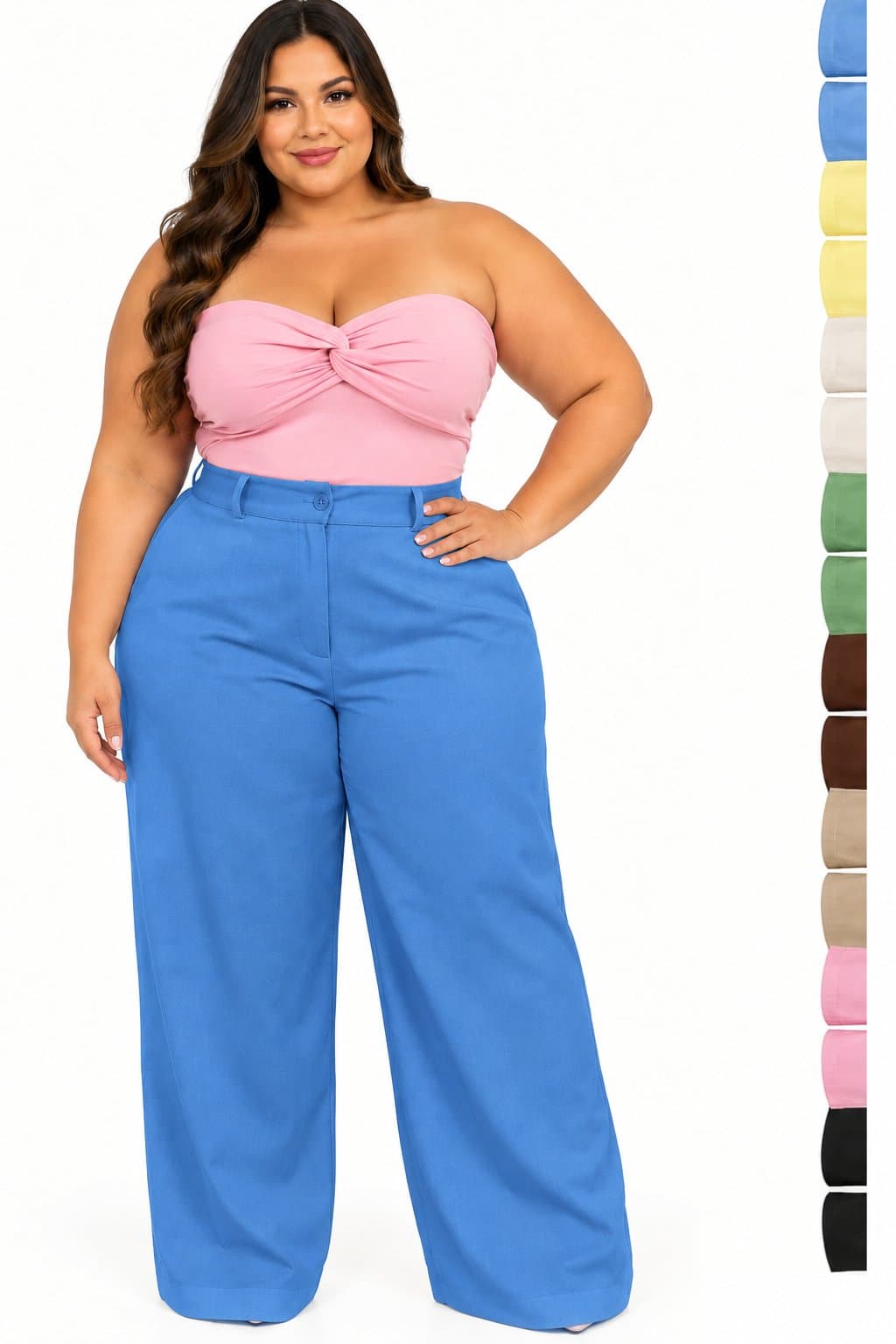 pantalona alfaiataria premion — Azul / G1