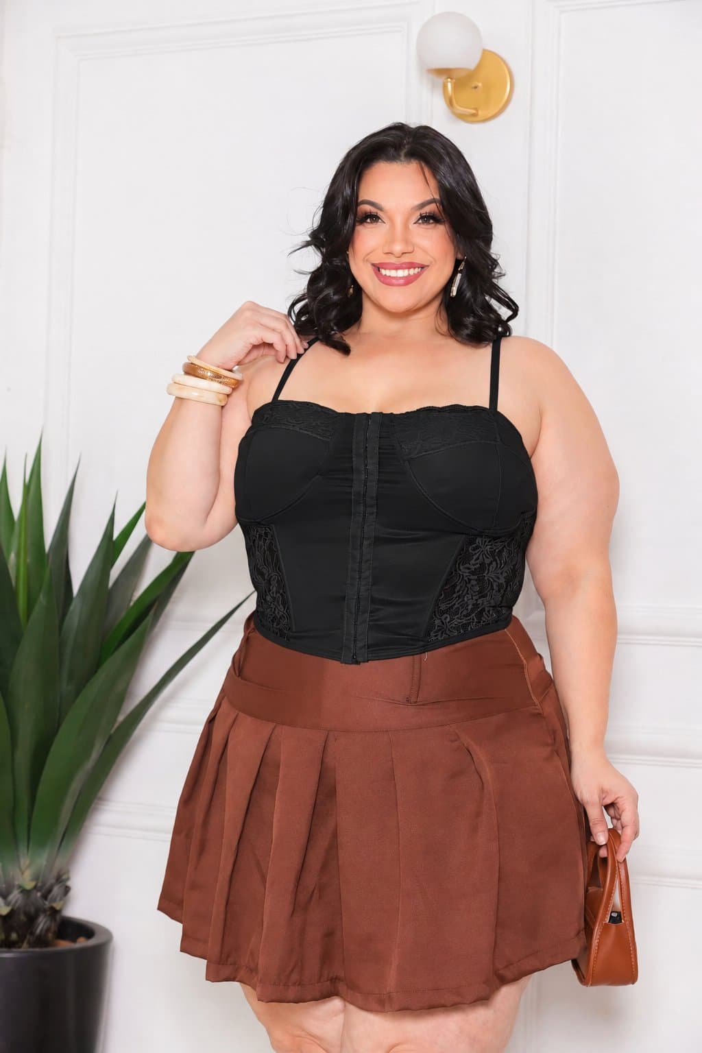 CORSELE YHANDY — Preto