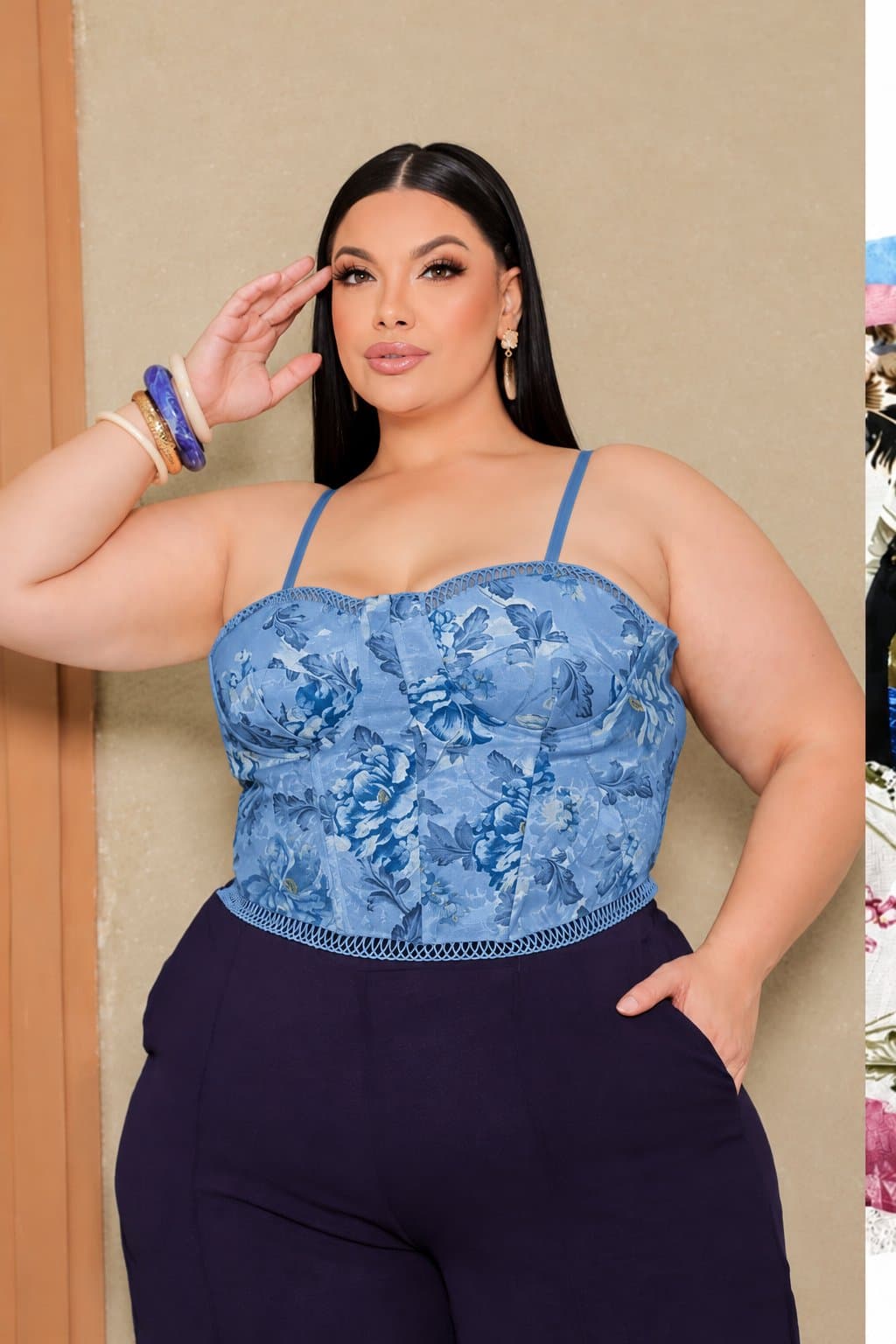 corset Mia — Azul
