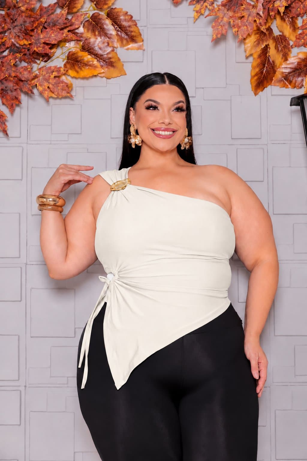 BLUSA LUANA — Creme