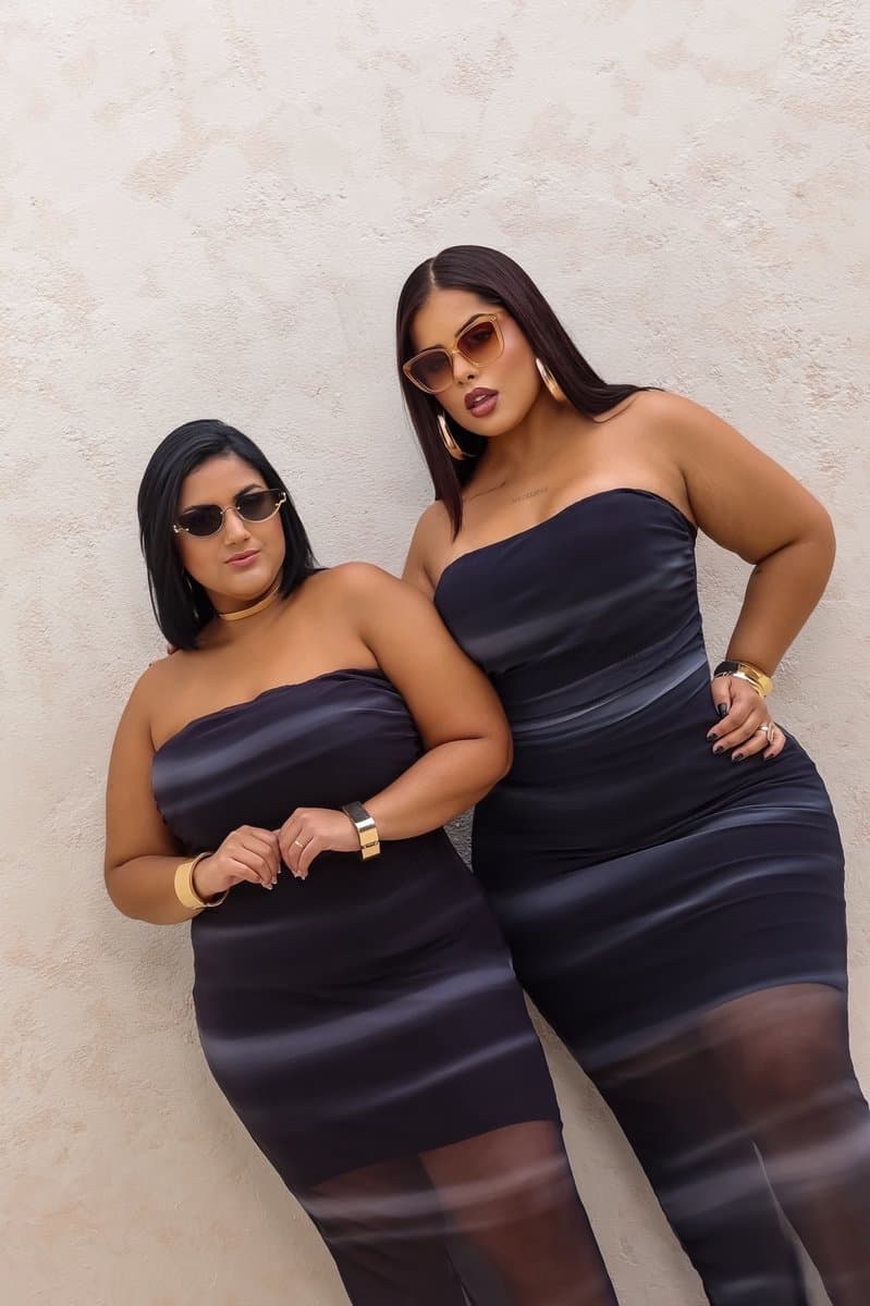 Vestido Tomara que Caia Plus