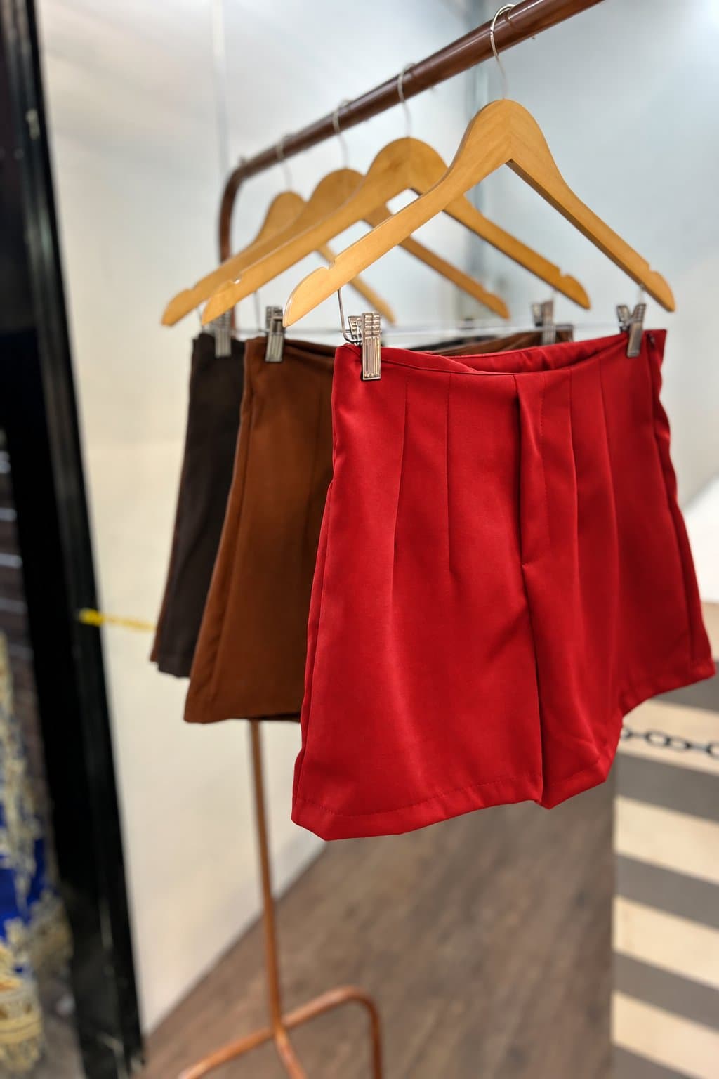 Shorts zara — Vermelho / M